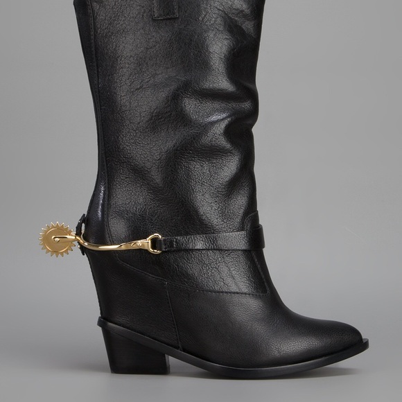 Giuseppe Zanotti Shoes - Giuseppe Zanotti Spur Cowboy Boots